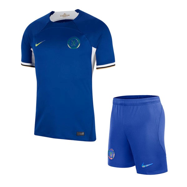Camiseta Chelsea Replica Segunda Ropa Niño 2023/24